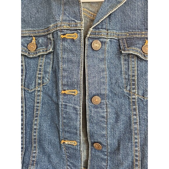 Vintage signature Levi strauss & co Girls denim Jacket size XL - Picture 2 of 5